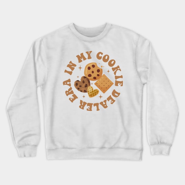 In My Cookie Dealer Era, Cookie Dealer Girl Scout, Girl Scout Cookie Dealer, Cookie Dealer (2 Sided) Crewneck Sweatshirt by artbyhintze